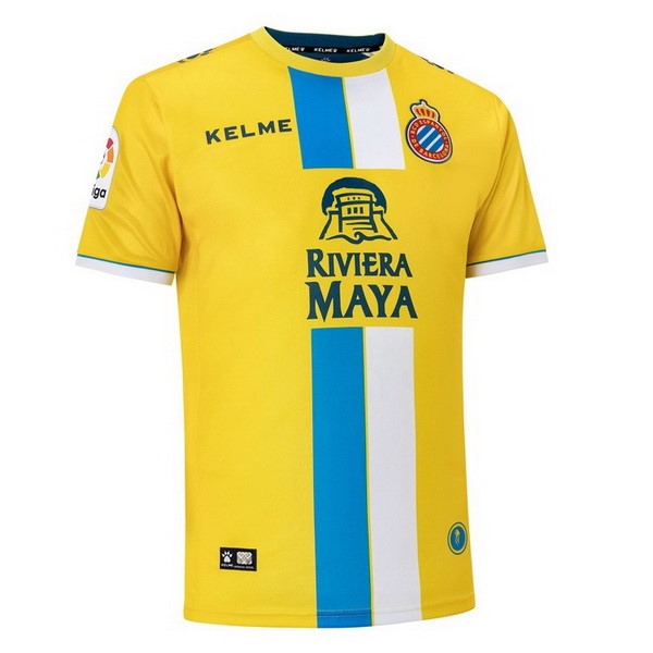 Camiseta RCD Español Replica Tercera Ropa 2018/19 Amarillo